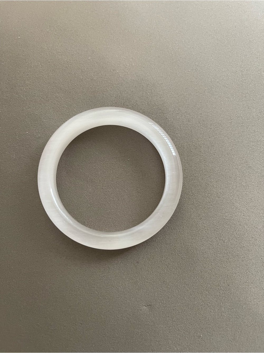 Cat Eye Clear Decorative Bangle
